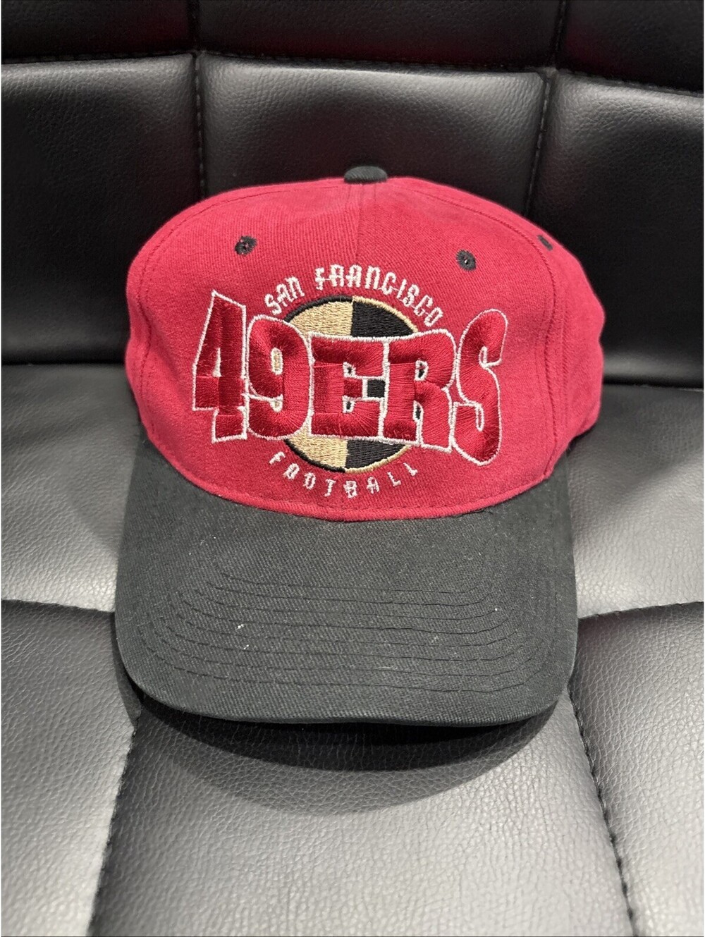 Vintage 90s San Francisco 49ers NFL Snapback Football Embroidered Faded Hat